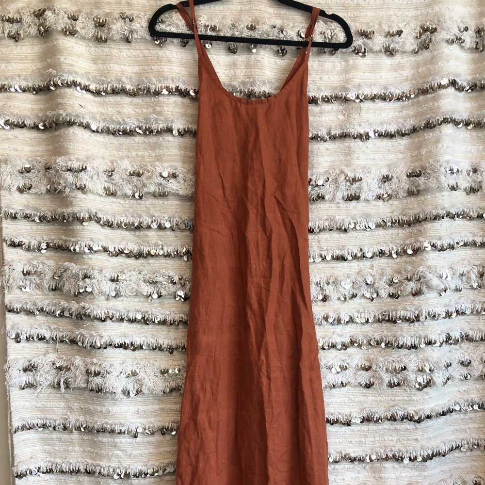 Burnt Orange Dress